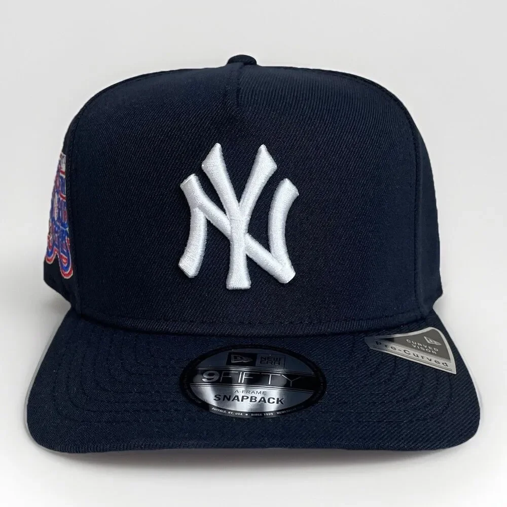 New Era NY Yankees 75th World Series 9Fifty A-Frame Men Snapback Navy Blue White